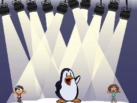 dancing penguin