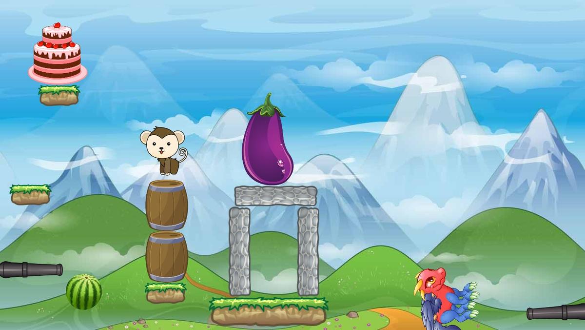 2-Player Cannon Game