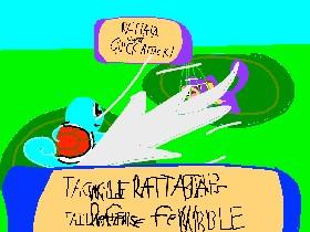 Pokémon Battle; Squirtle VS Rattata 2