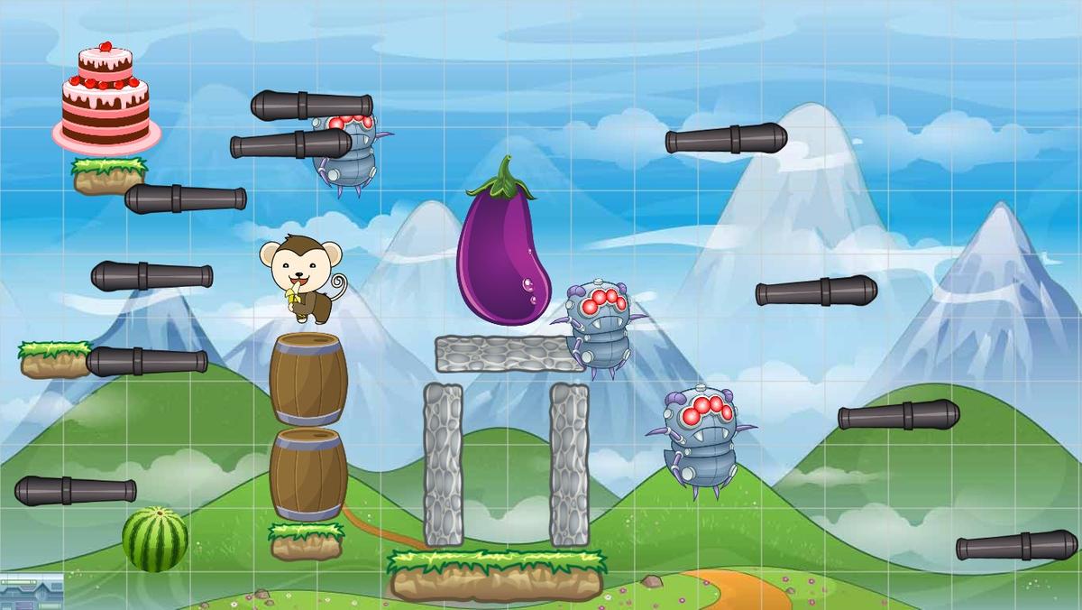 2-Player Cannon Game