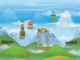 2-Player Cannon Game 1 2