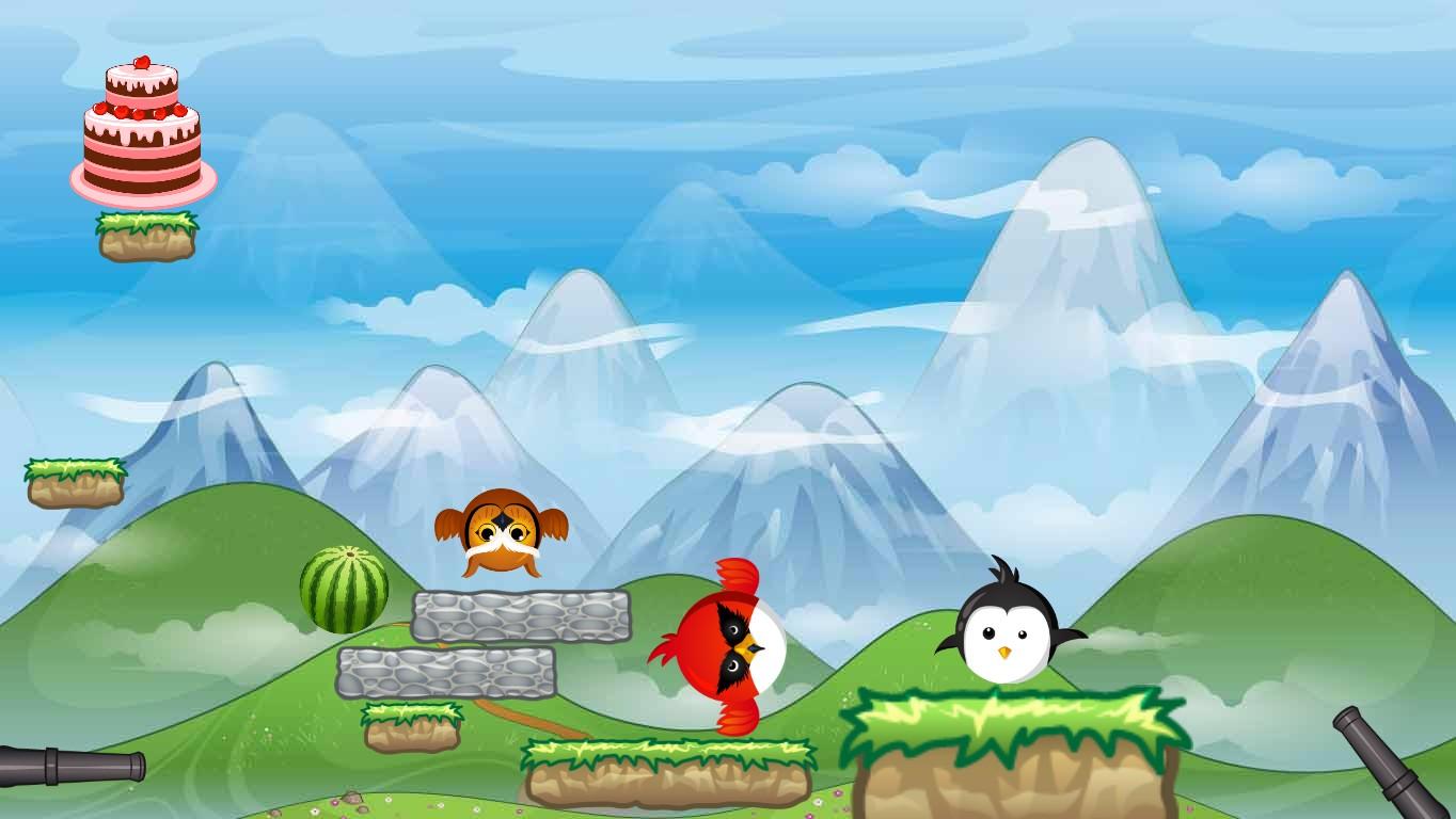 2-Player Cannon Game