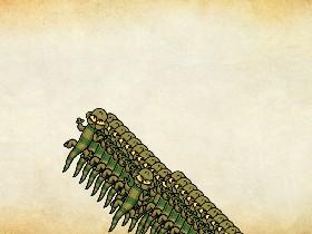 Ants vs Lizard 1