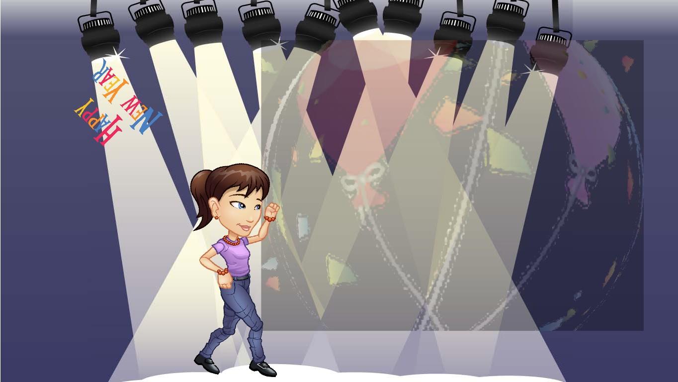 New Year Greeting Card