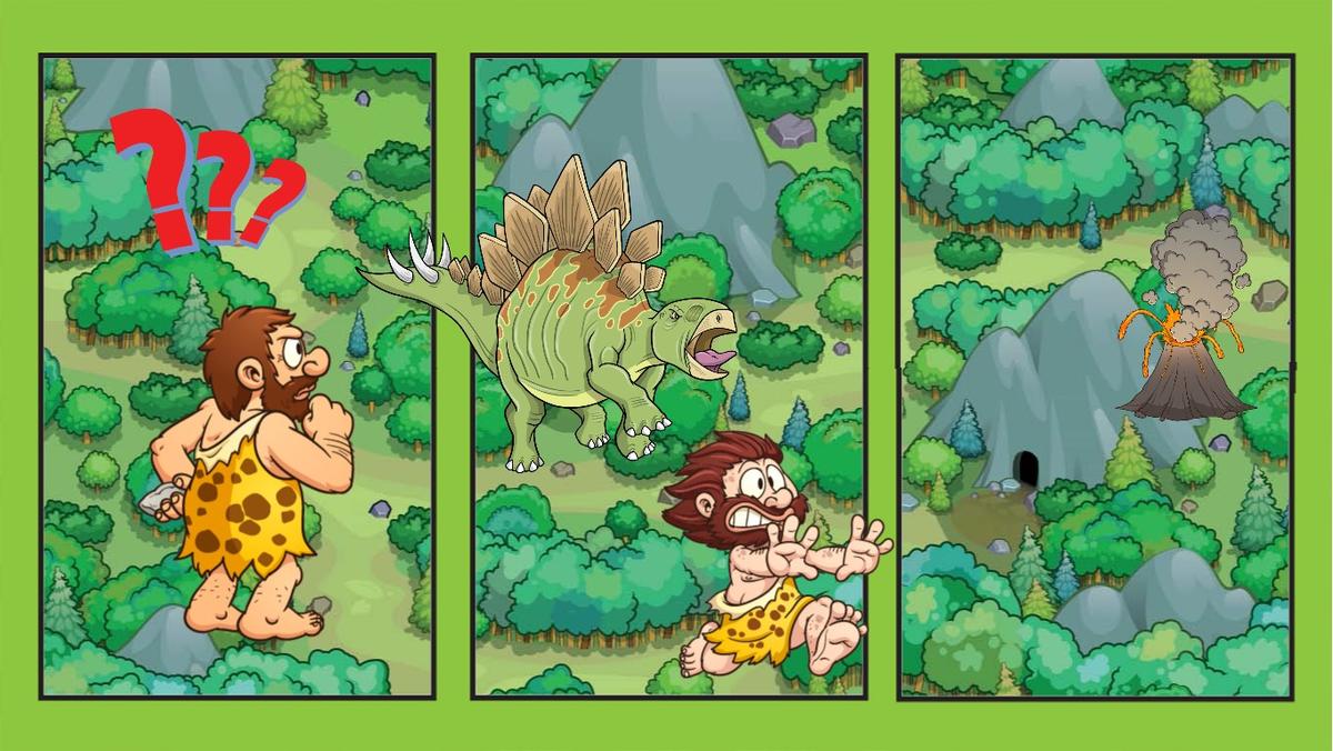 Volcanos in the olden times