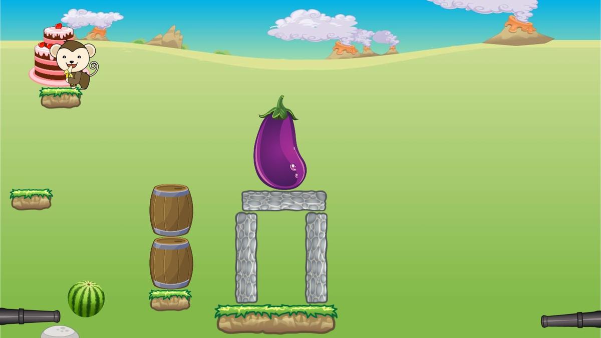 2-Player Cannon Game