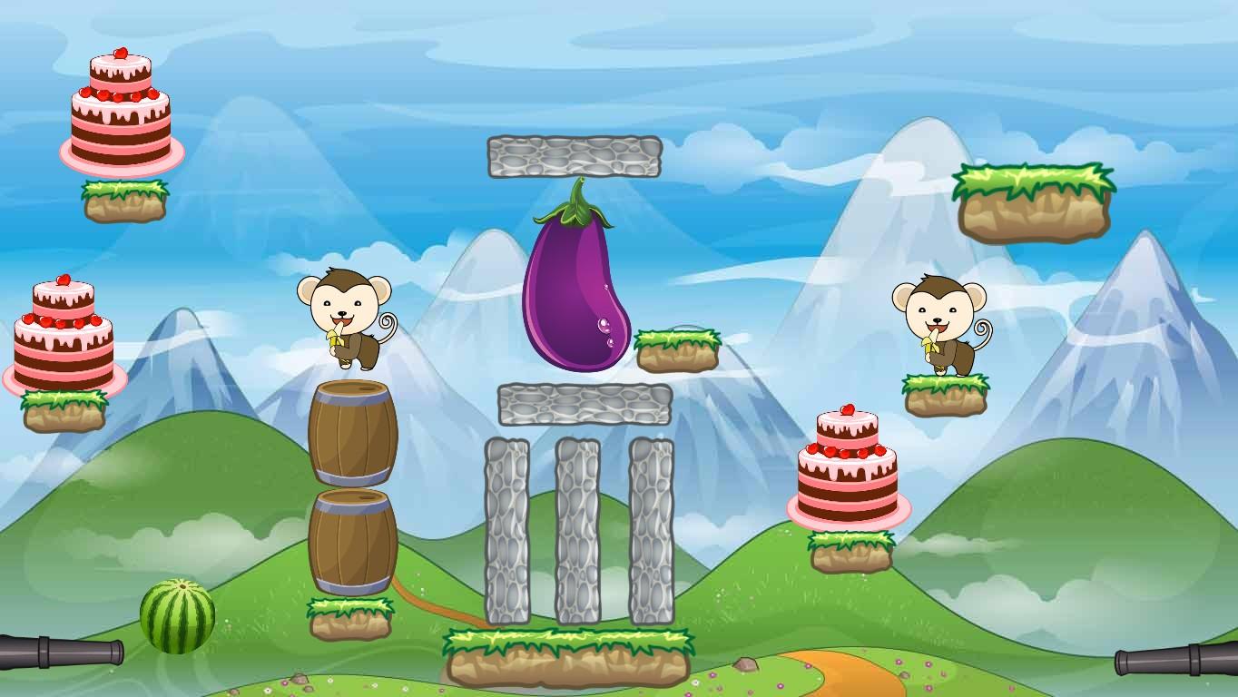 2-Player Cannon Game