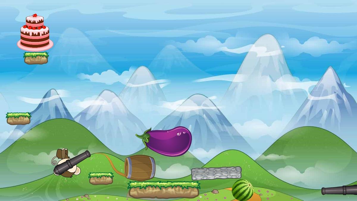 2-Player Cannon Game