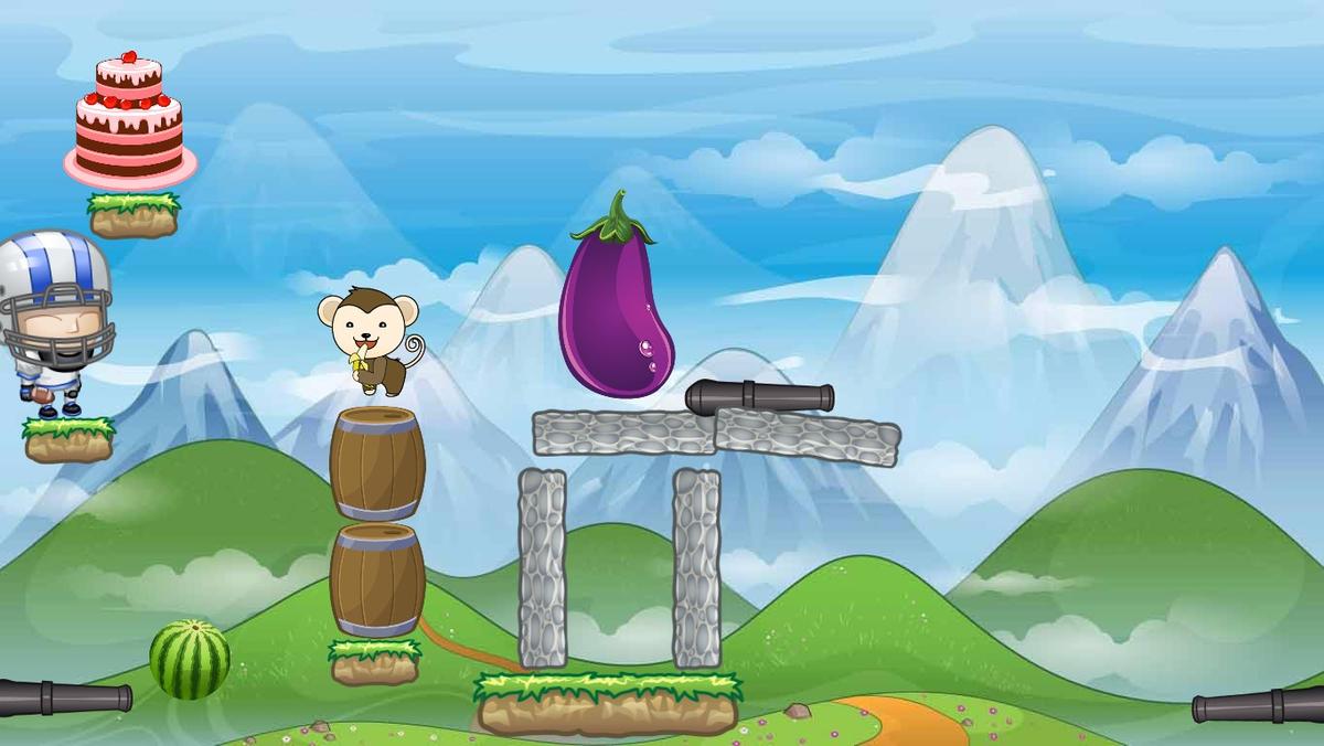 2-Player Cannon Game