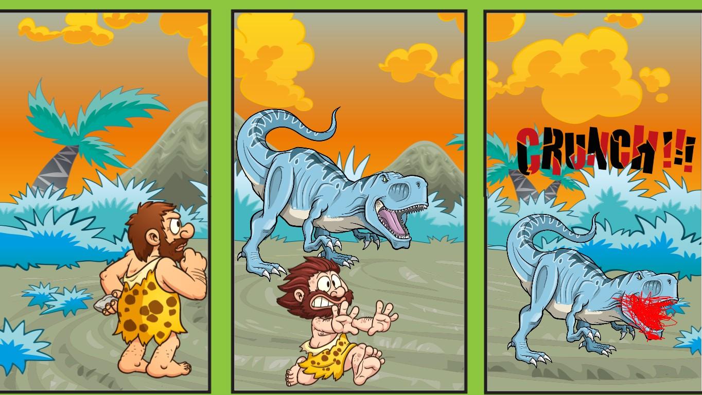 the death of cave man #1