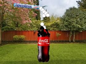 mentos in coke a lot BETTER!!!