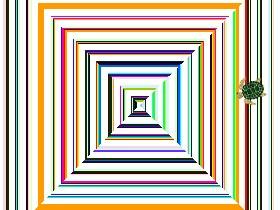 Colorful turtle