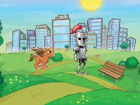 the scared knight