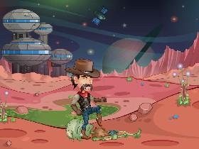 Space Cowboy Beats A Zombie