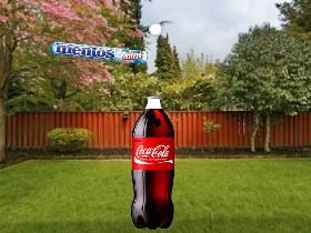 mentos in coke 1