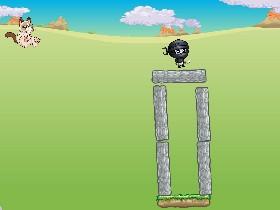 Grumpy cat vs.ninja