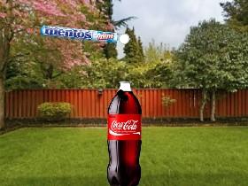 mentos in coke 1