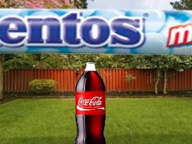 mentos in coke