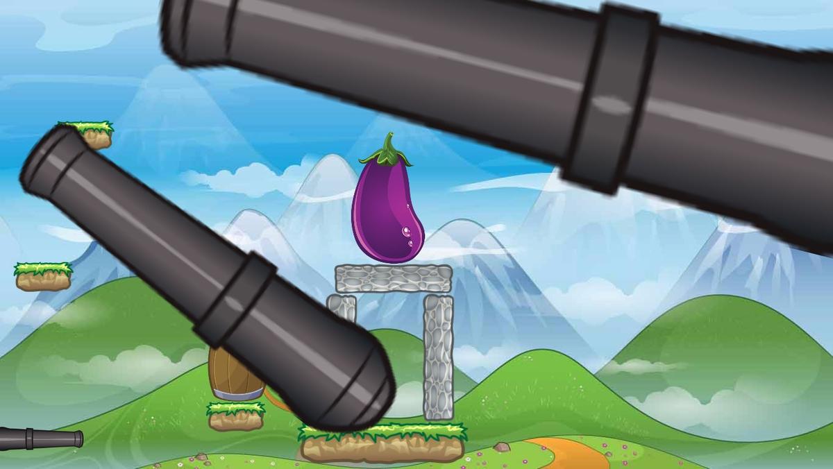 2-Player Cannon Game