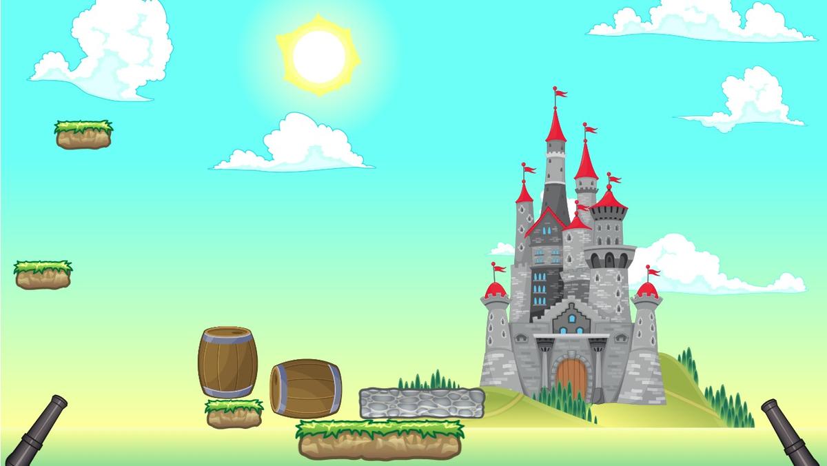 2-Player Cannon Game