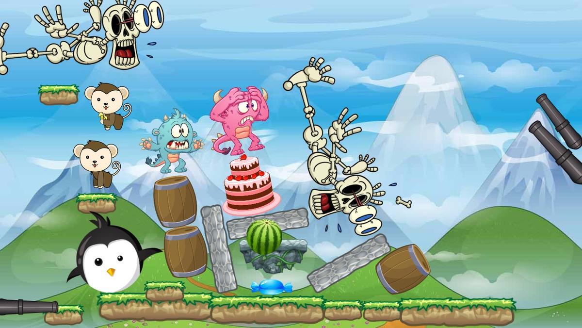 2-Player Cannon Game