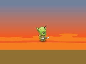 Dancing goblin