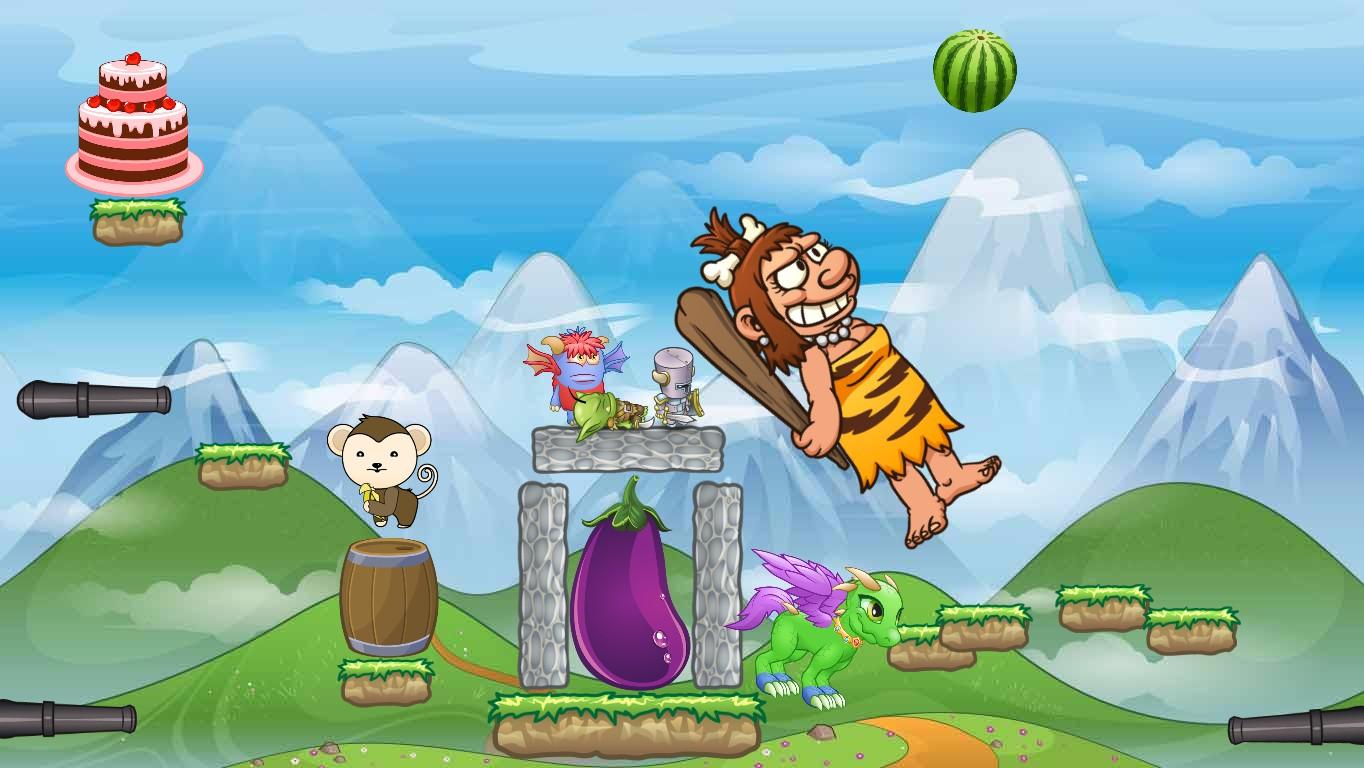 2-Player Cannon Game