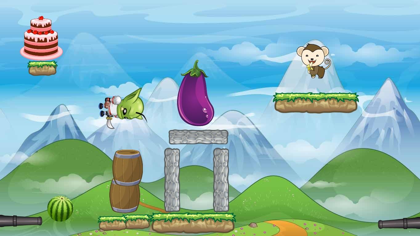 2-Player Cannon Game