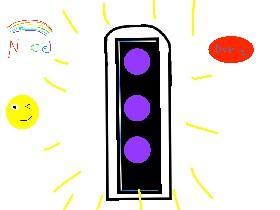 Color the street lamp