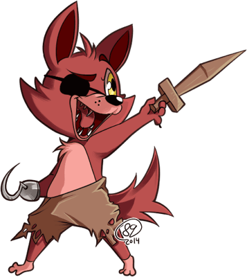 foxy the piret fox