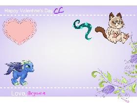 Valentine's Card for cc