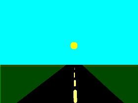 driving in my lamborghini