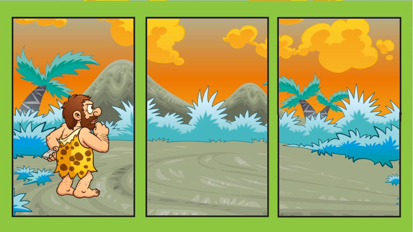 Caveman &amp; Dinosour