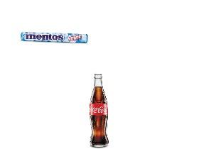 Mentos and Coke