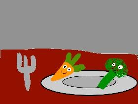 broclli and carrot