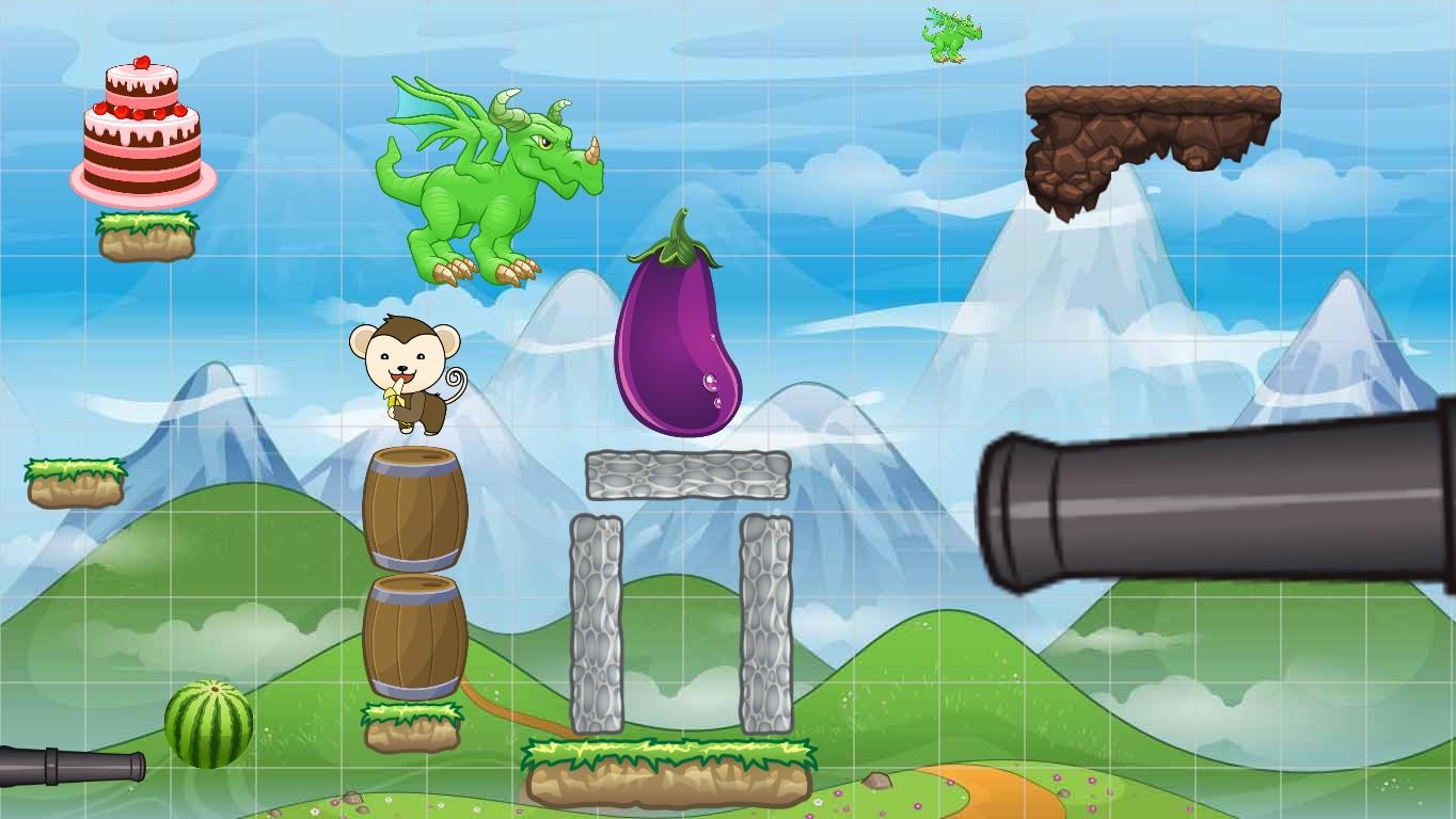 2-Player Cannon Game