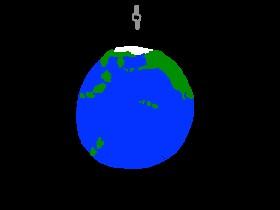 Satellite Orbiting Earth