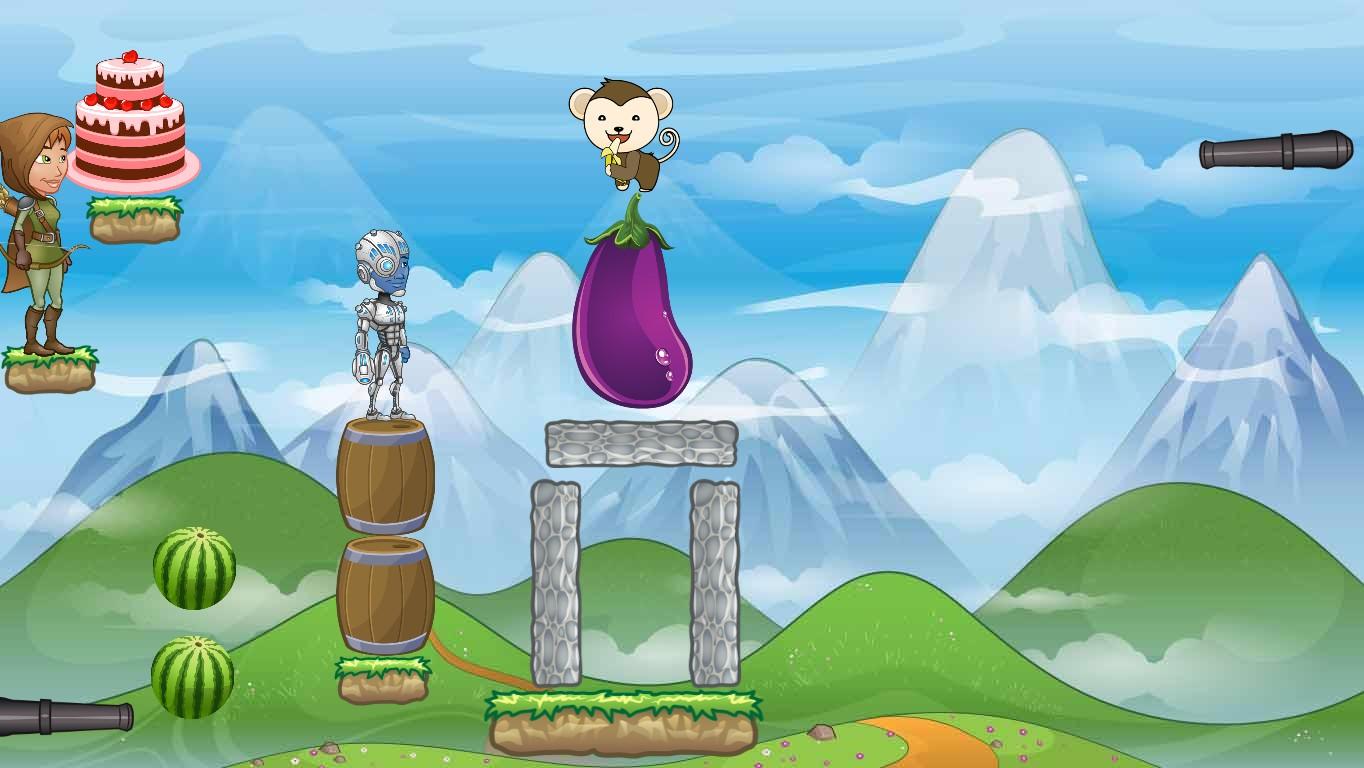 2-Player Cannon Game