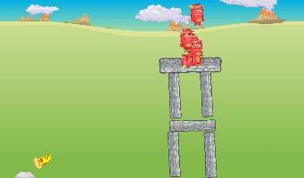 The leaning tower of pizza!