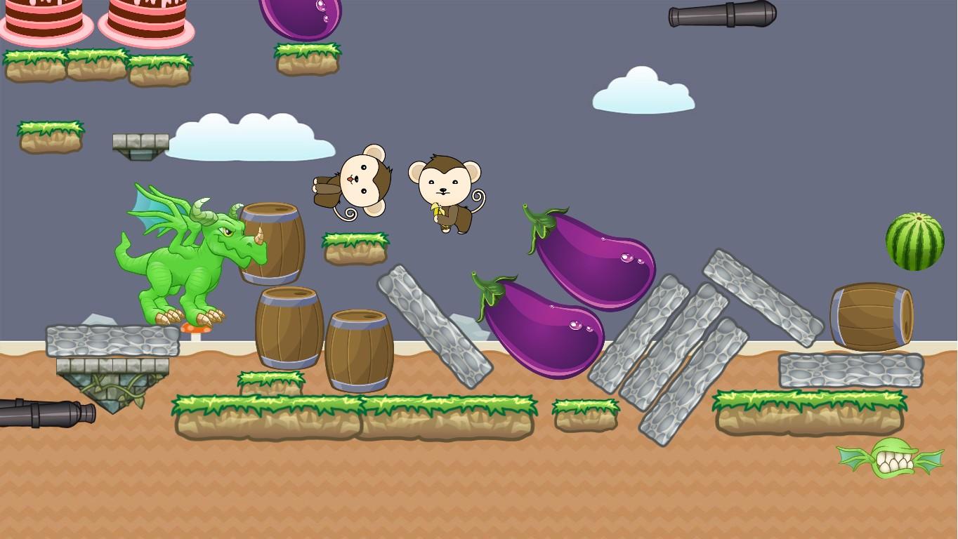 2-Player Cannon Game