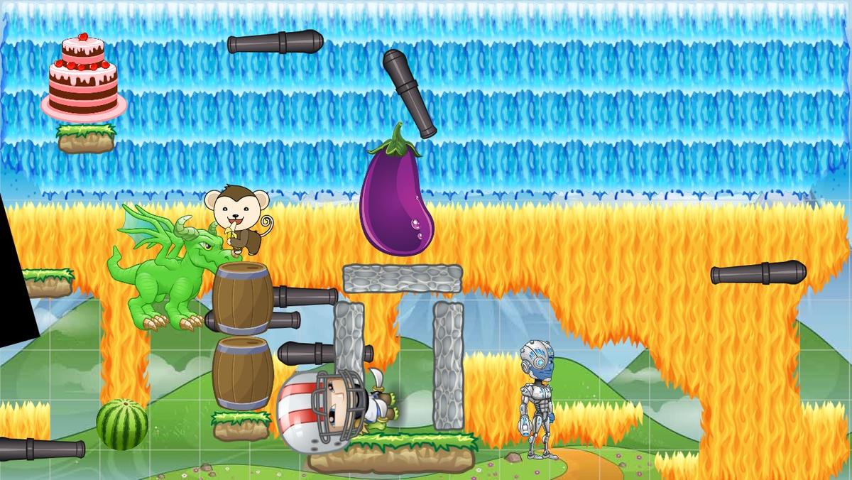 2-Player Cannon Game