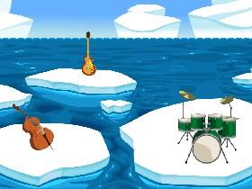 ROCK BAND ON ICE. BY LOGAN