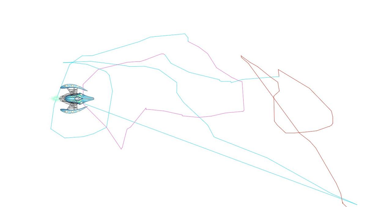 drawing spaceship