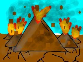Learn To Draw a VOLCANOE!! 1