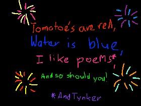 Coded a poem!