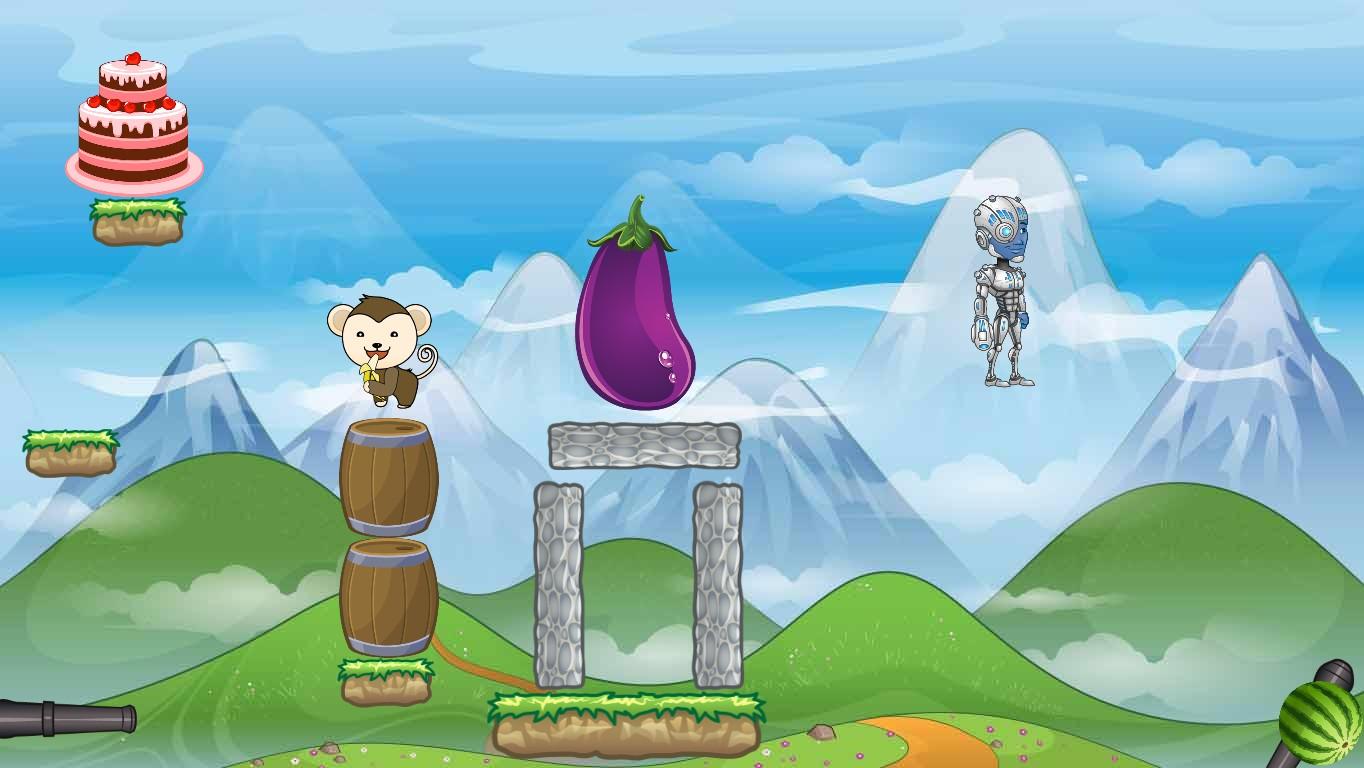 2-Player Cannon Game