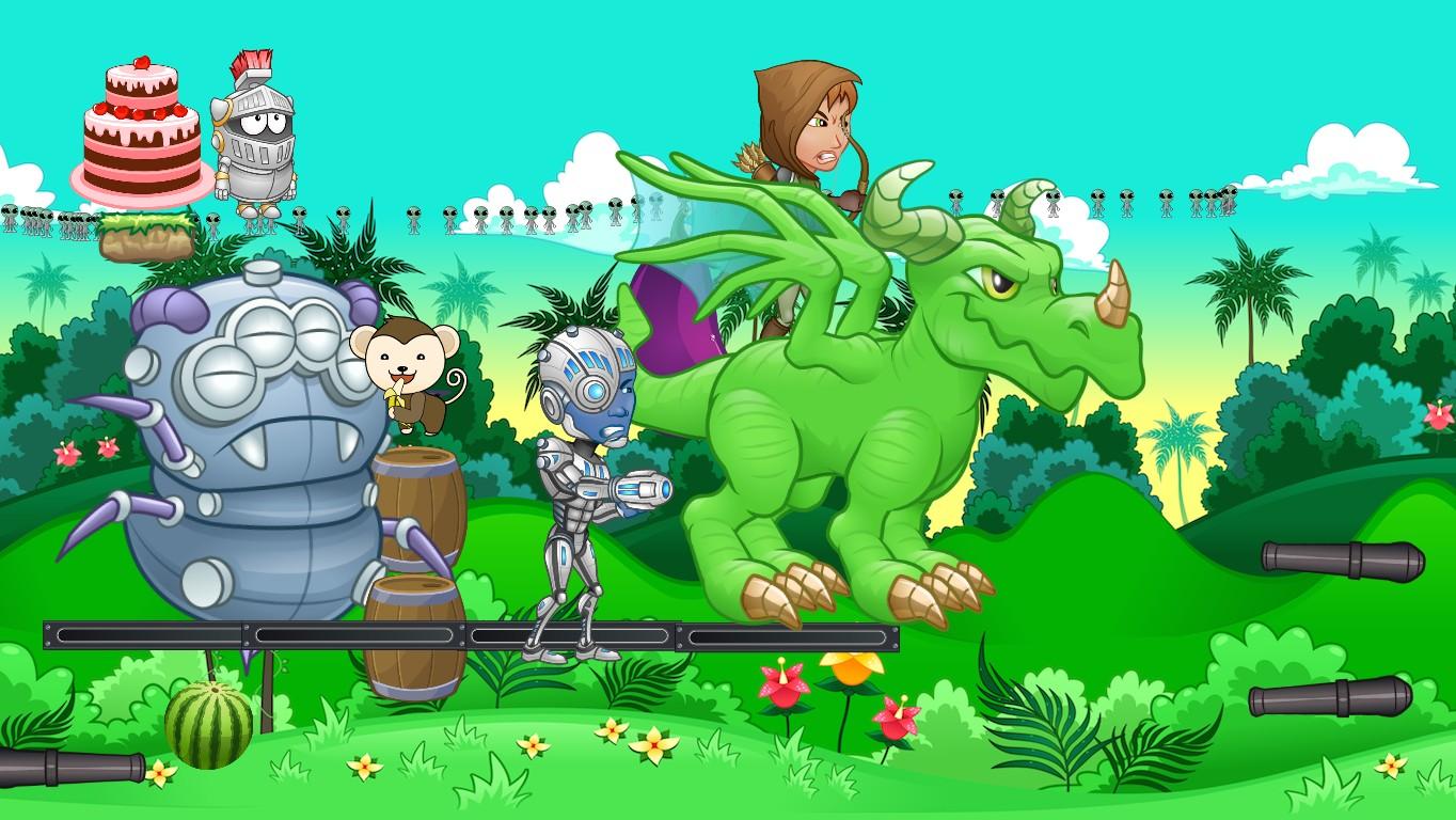 2-Player Cannon Game