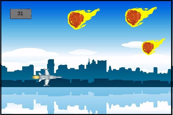 Asteroid avoid game