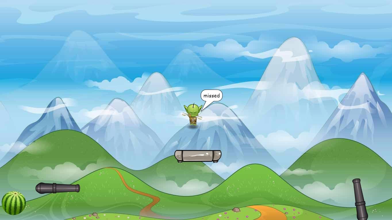 2-Player Cannon Game