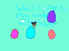 My Easter egg hunt